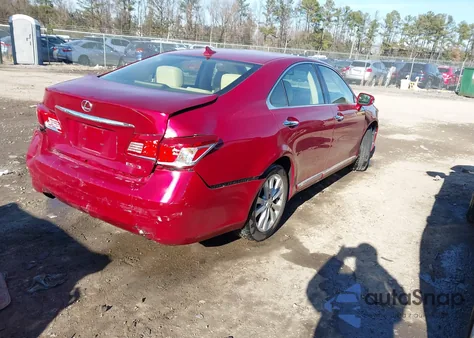 2012 Lexus Es 350 z USA, uszkodzony, nr VIN JTHBK1EG0C2500486